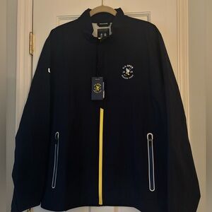 Ralph Lauren Polo Golf Jacket in Navy and Yellow